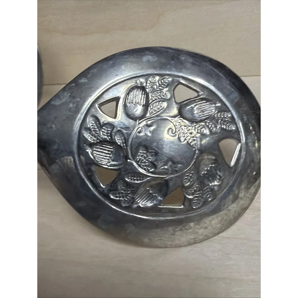 Godinger & Co. Silver Plate Tomato Or Berry Serving Spoon Set‎ Of 2